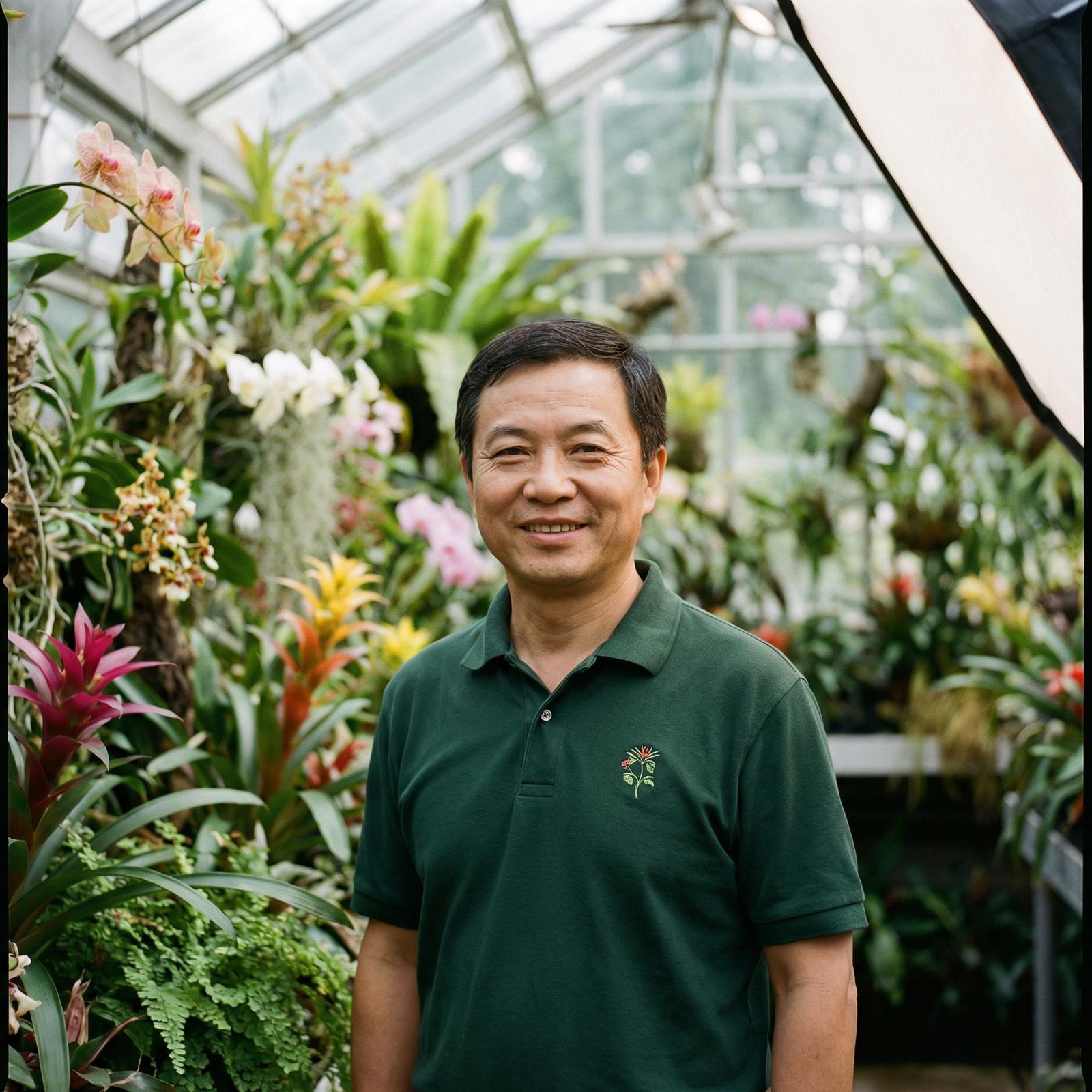 海角社区植物学顾问陈教授